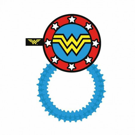 Dog chewing toy Wonder Woman Blue 6,0 x 10,5 x 18,5 cm (4 Units)
