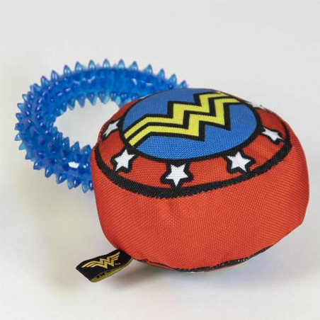 Dog chewing toy Wonder Woman Blue 6,0 x 10,5 x 18,5 cm (4 Units)