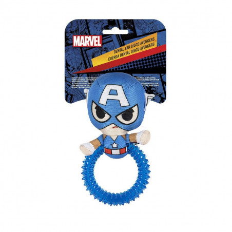 Dog toy The Avengers Blue 100 % polyester