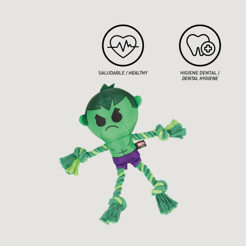 Brinquedo para cães The Avengers Verde 100 % poliéster