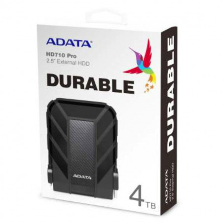 Disco Duro Externo Adata HD710 Pro Magnética 4 TB Preto