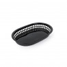 Cesta para el Pan Negro Plástico Rectangular 27,4 x 17,5 x 3,6 cm (36 Unidades)