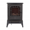 Decorative Electric Chimney Breast Classic Fire Torino Black 2000 W 56,5 x 24 x 38 cm