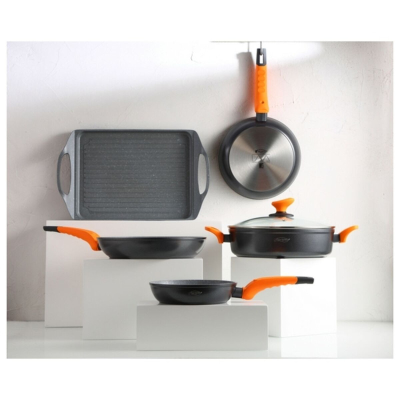 Griglia San Ignacio Lava Alluminio 45 x 27 cm Grigio