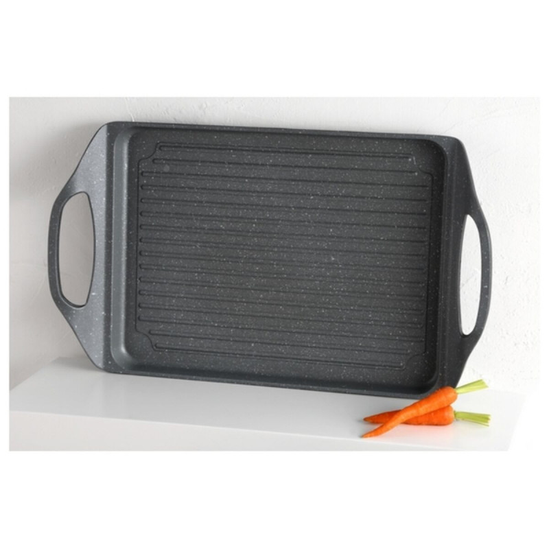 Assadeira San Ignacio Lava Alumínio 45 x 27 cm Cinzento