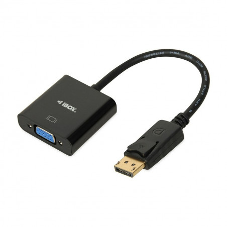 Adaptador DisplayPort a VGA Ibox IADPVGA