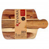 Cutting board Kinvara 78381 78381 Black 25,7 x 1,5 x 40 cm (12 Units)