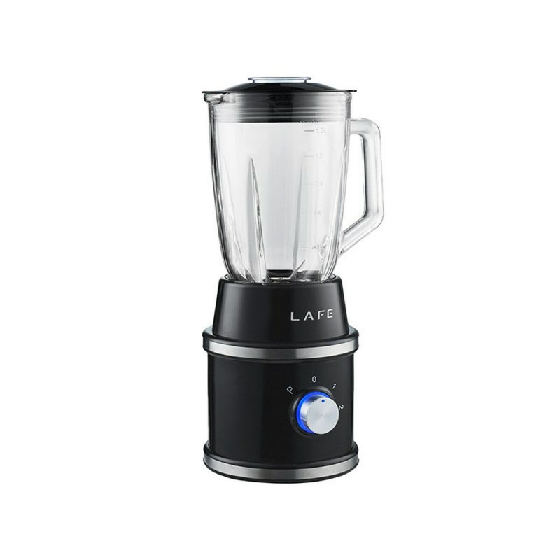 Cup Blender Lafe LAFBLE47472 Black black 1,5 L
