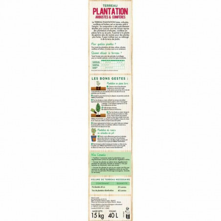 Potting compost Vilmorin Hedge 40 L