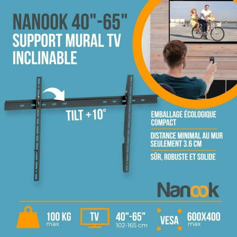 Suporte TV Nanook Tilting 65" 40"