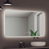 Badezimmerspiegel mit LED-Licht Ledimex ITAL007-90 90 x 80 cm