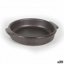 Teglia Anaflor Barro Anaflor Nero Ceramica Ø 15 cm (20 Unità)