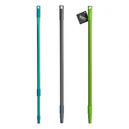 Palo para Escoba Kipit Metal Plástico 120 cm 2,5 x 69 x 2,5 cm Extensible (12 Unidades)