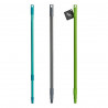 Palo para Escoba Kipit Metal Plástico 120 cm 2,5 x 69 x 2,5 cm Extensible (12 Unidades)