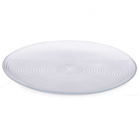 Conjunto de pratos Pasabahce Generation Transparente Vidro Ø 27 cm 27,5 x 5 x 28,5 cm (4 Unidades)
