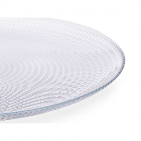 Set di piatti Pasabahce Generation Trasparente Vetro Ø 27 cm 27,5 x 5 x 28,5 cm (4 Unità)
