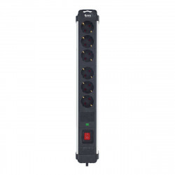 Steckerleiste mit 6 Steckdosen und Schalter TM Electron 230 V