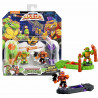 Figure da combattimento Teenage Mutant Ninja Turtles Legends of Akedo: Michelangelo vs Evil Bepop