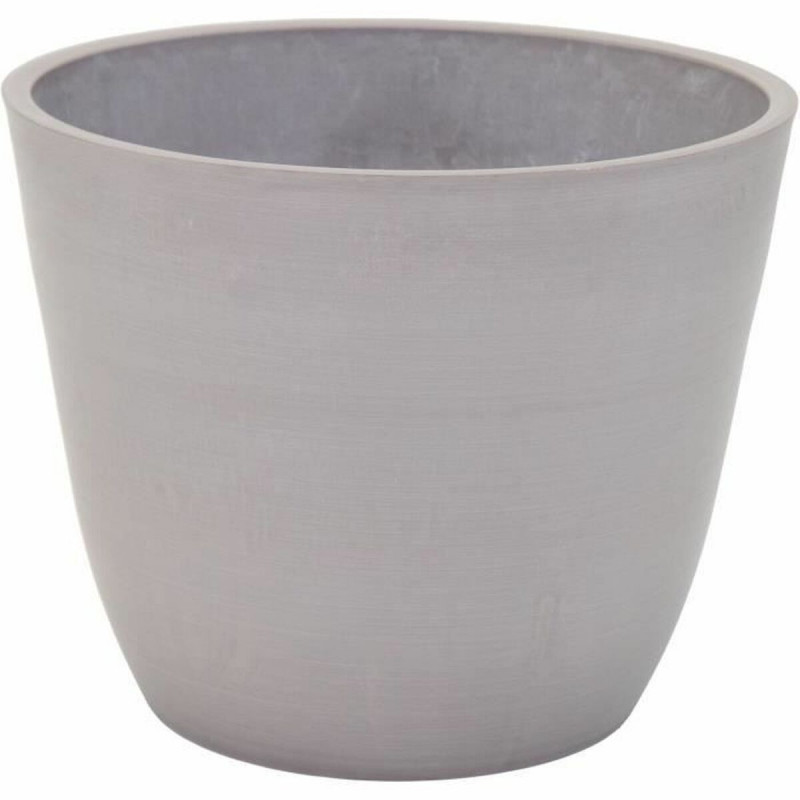 Plant pot Mega Collections Ecostone Egg Brown Taupe Plastic Recycled 53 x 40 cm
