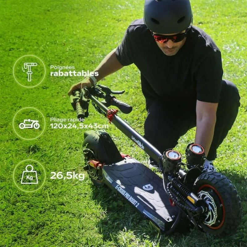 Electric Scooter Urbanglide ECROSS PRO BOOST 2 Black 25 km/h 800 W