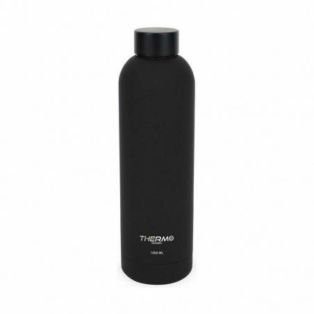 Bouteille Thermique ThermoSport Soft Touch Noir 1 L (6 Unités)