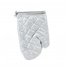 Guantone da Forno Quttin Argentato 25 x 16 x 24 cm Set 2 Pezzi (24 Unità)