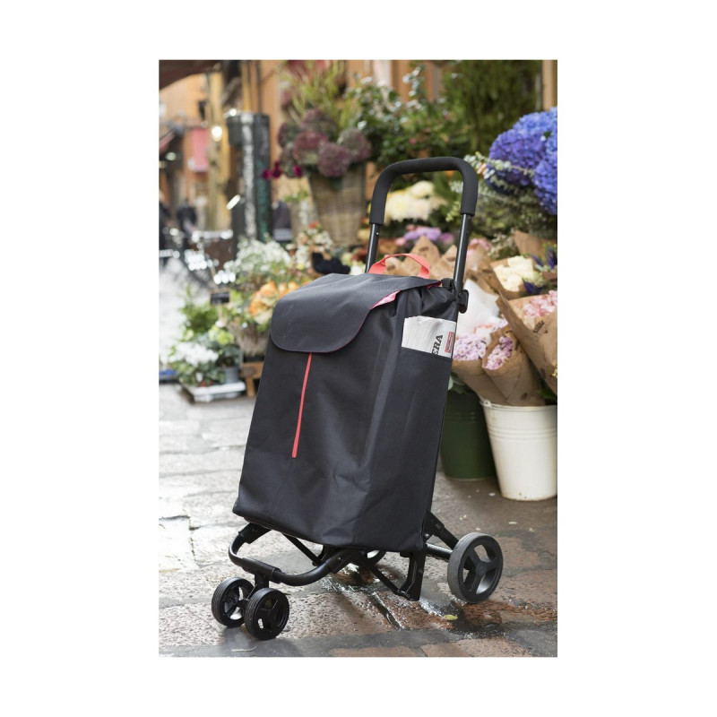 Carrello Gimi Twin Urban Nero 50 L 39 x 52 x 95 cm