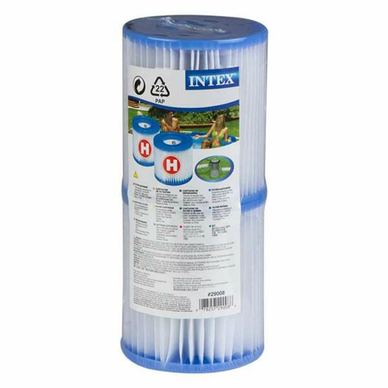 Filtro para Depurador Intex Tipo H 6 Unidades