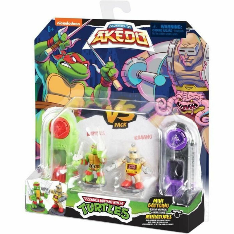 Kampffiguren Teenage Mutant Ninja Turtles Legends of Akedo: Raphael vs Kraang