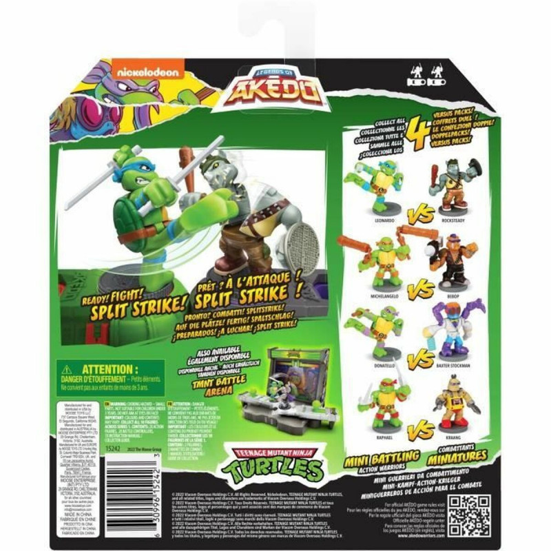 Kampffiguren Teenage Mutant Ninja Turtles Legends of Akedo: Raphael vs Kraang