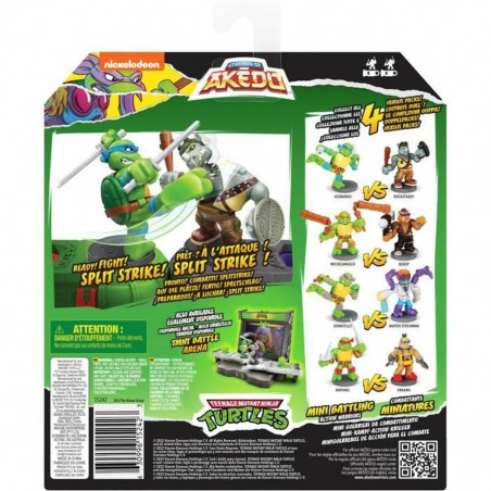 Figure da combattimento Teenage Mutant Ninja Turtles Legends of Akedo: Raphael vs Kraang