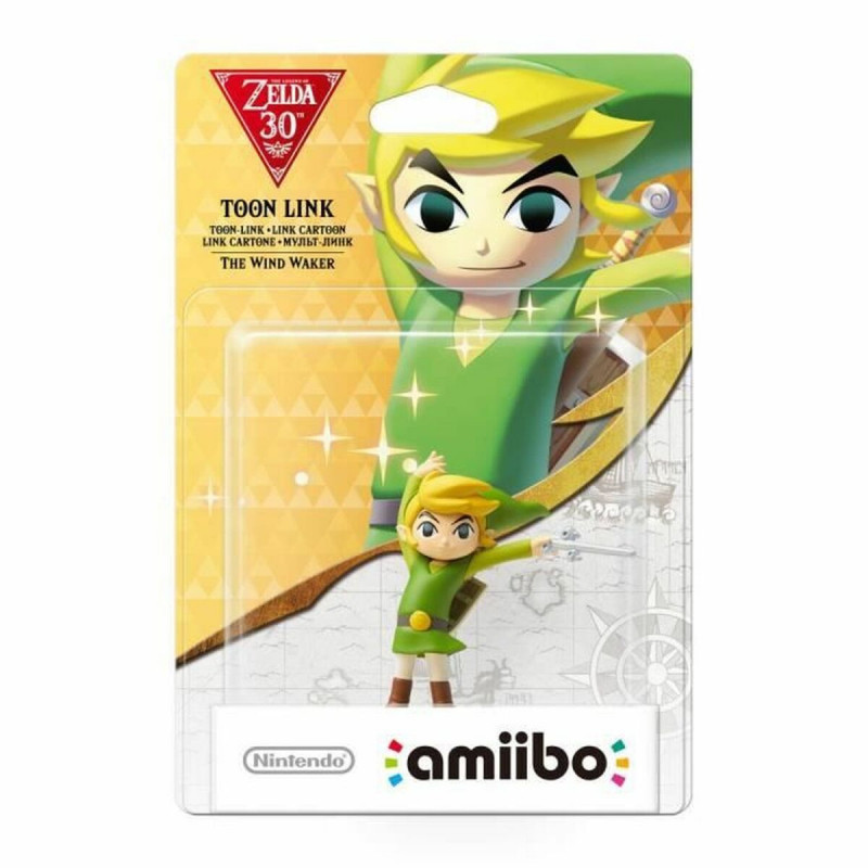 Figura colecionável Amiibo The Legend of Zelda: The Wind Waker - Toon Link