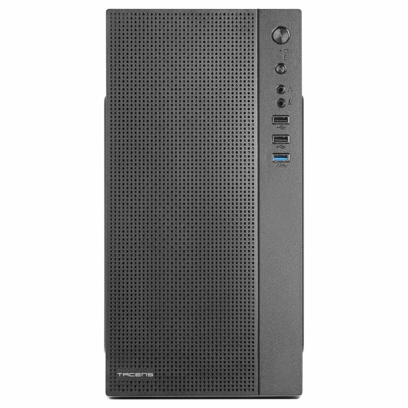 Caixa ATX Tacens AC5500 Caja PC Compacta Micro ATX Fuente Alimentación 500W USB 3.0 Negro Preto