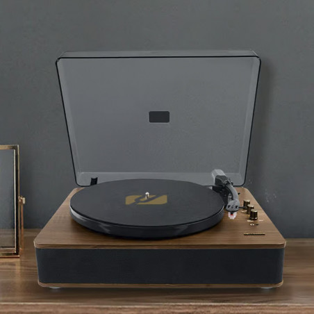 Record Player Muse Wood