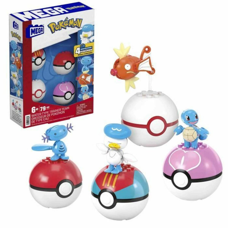 Konstruktionsspiel MEGA BRANDS 4 WATER POKEMON