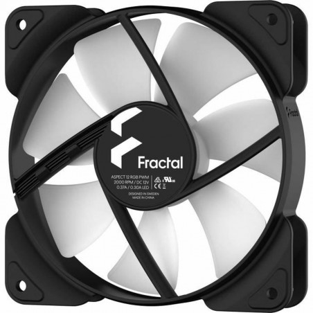 Ventola da Case Fractal Design Aspect 12 RGB PWM Ø 12 cm (3 Unità)