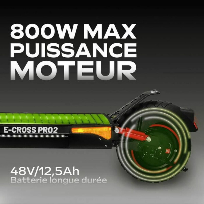 Elektroroller Urbanglide ECROSS PRO 2 Schwarz 25 km/h 800 W