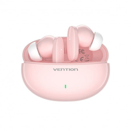 Auriculares in Ear Bluetooth Vention NBFP0 Cor de Rosa