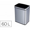 Waste bin with pedal Q-Connect KF11309 Grey Metal 60 L