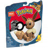 Figura articulada Mega Construx  Eevee Medium + 7 Anos 215 Peças