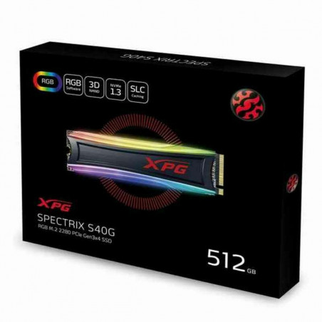 Disco Duro Adata XPG S40G 512 GB SSD M.2 LED RGB