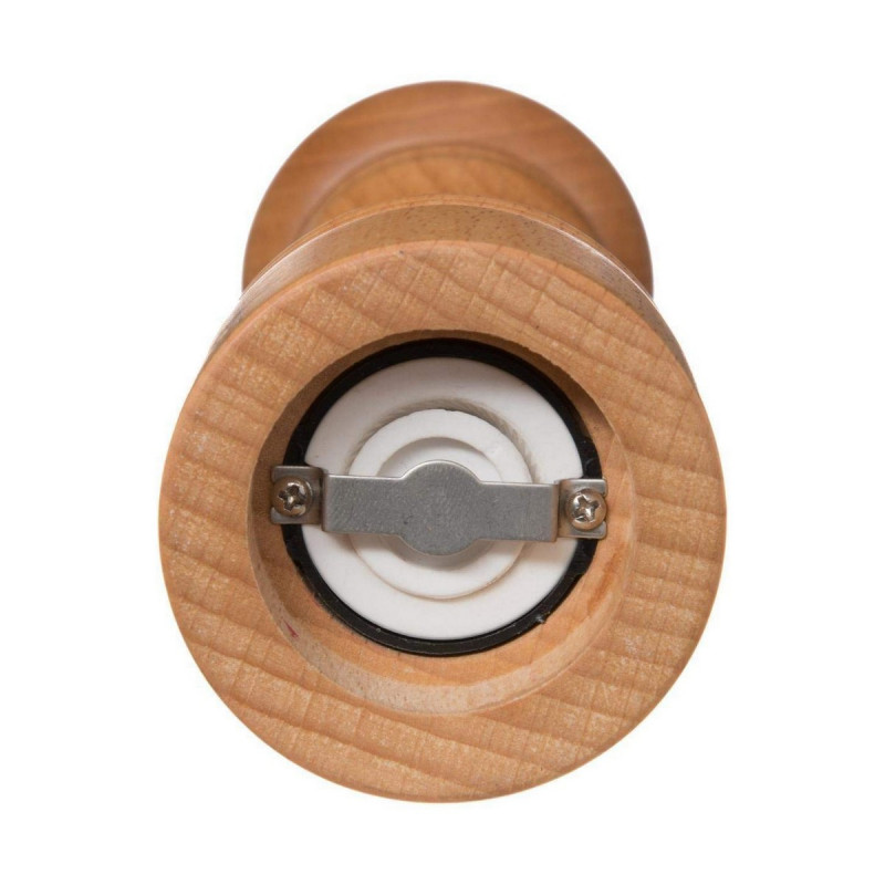 Molinillo de Pimienta y Sal 2 en 1 Secret de Gourmet Marrón Madera 22 x 6 cm