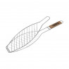 Barbecue Grill for Fish Stainless steel (14 x 58 cm)
