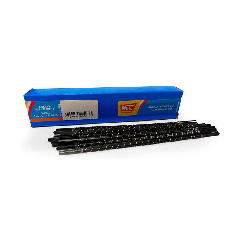 Hoja Sierra Wuto Marquetería 2/13 cm 30 tpi 144 Unidades