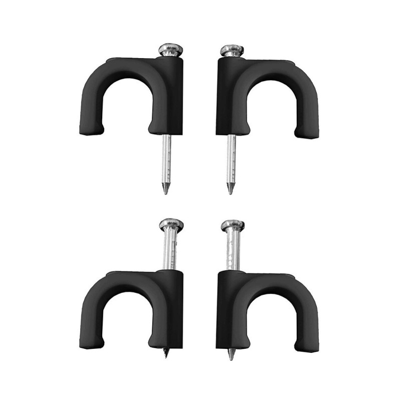 Grampos Lapafil 48026 Nº 6 Cabos Preto 2 x 1 mm 100 Unidades