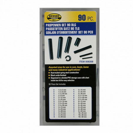 Set de Herramientas Bensontools Pasadores 90 Piezas