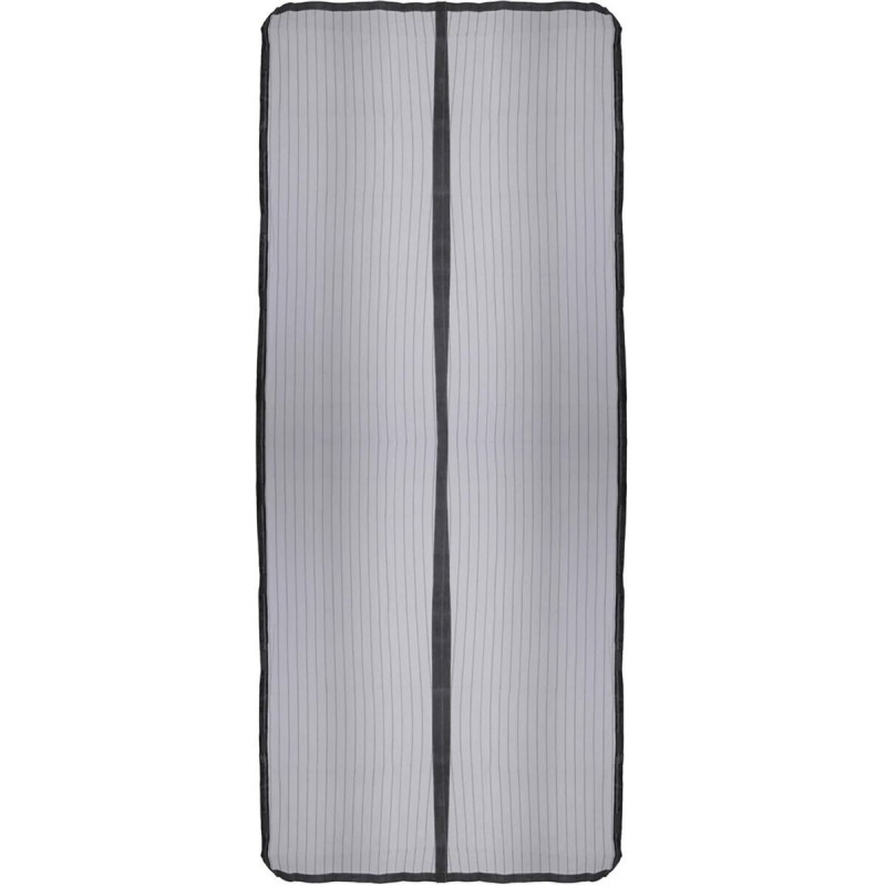 Mosquiteiro Progarden Magnética 2 Peças Portas Fibra de Vidro Preto (50 x 220 cm)