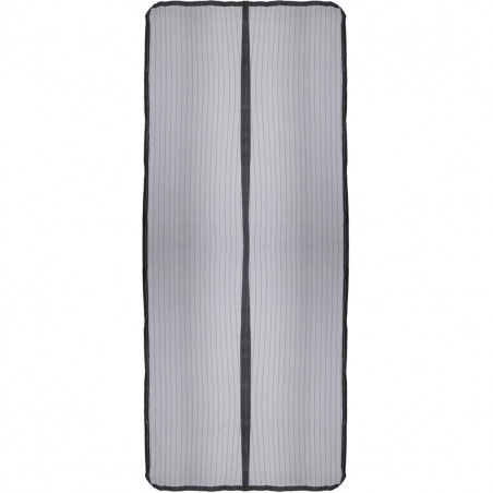 Mosquitera Progarden Magnética 2 Piezas Puertas Fibra de Vidrio Negro (50 x 220 cm)