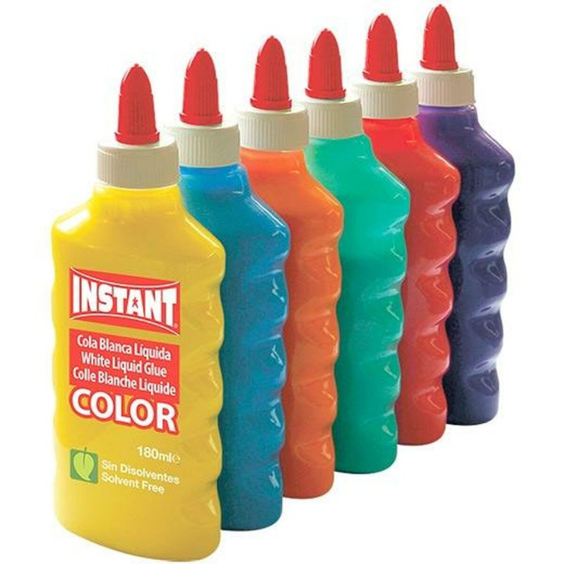 Sekundenkleber Playcolor Instant 180 ml Bunt 6 Stücke