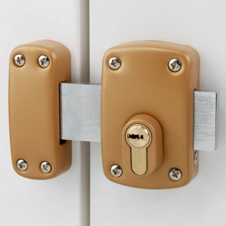 Chiavistello di sicurezza IFAM X5 Acciaio Sovrapporre